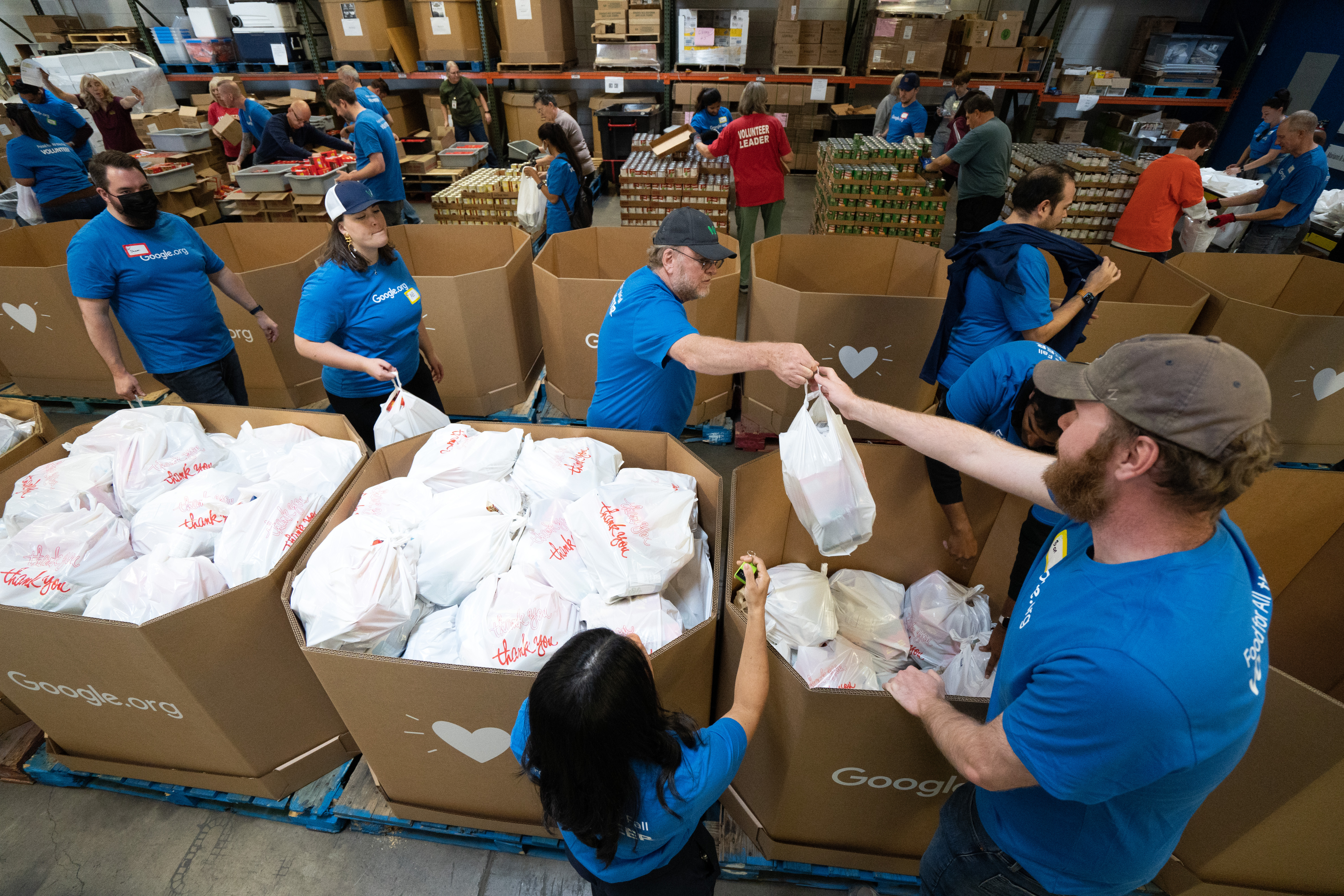 Google Volunteering – United Food Bank